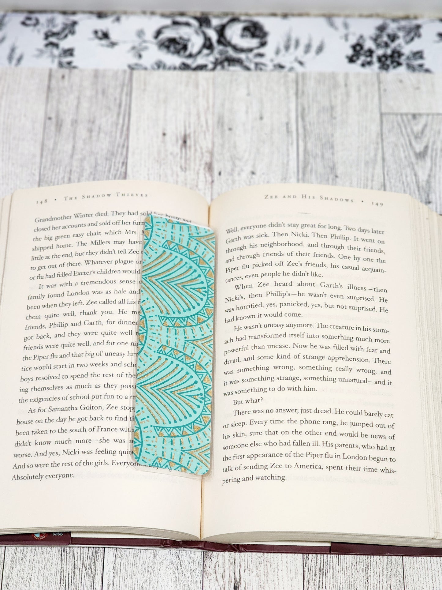 Mint & Map Bookmark