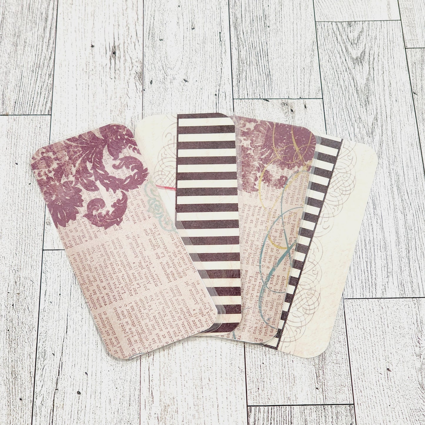 French Script Bookmark