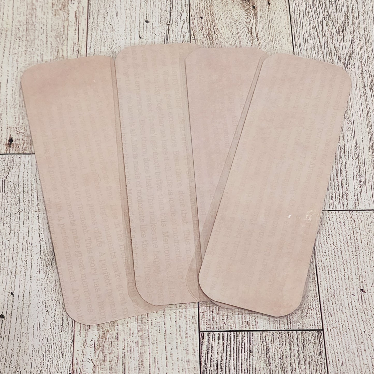Tan Endearments Bookmark
