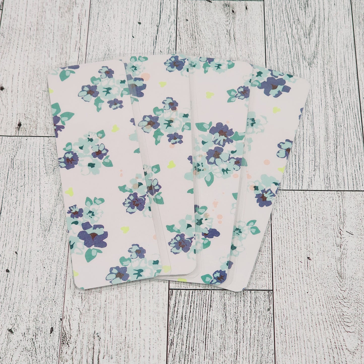 Blue Flower Bundle Bookmark