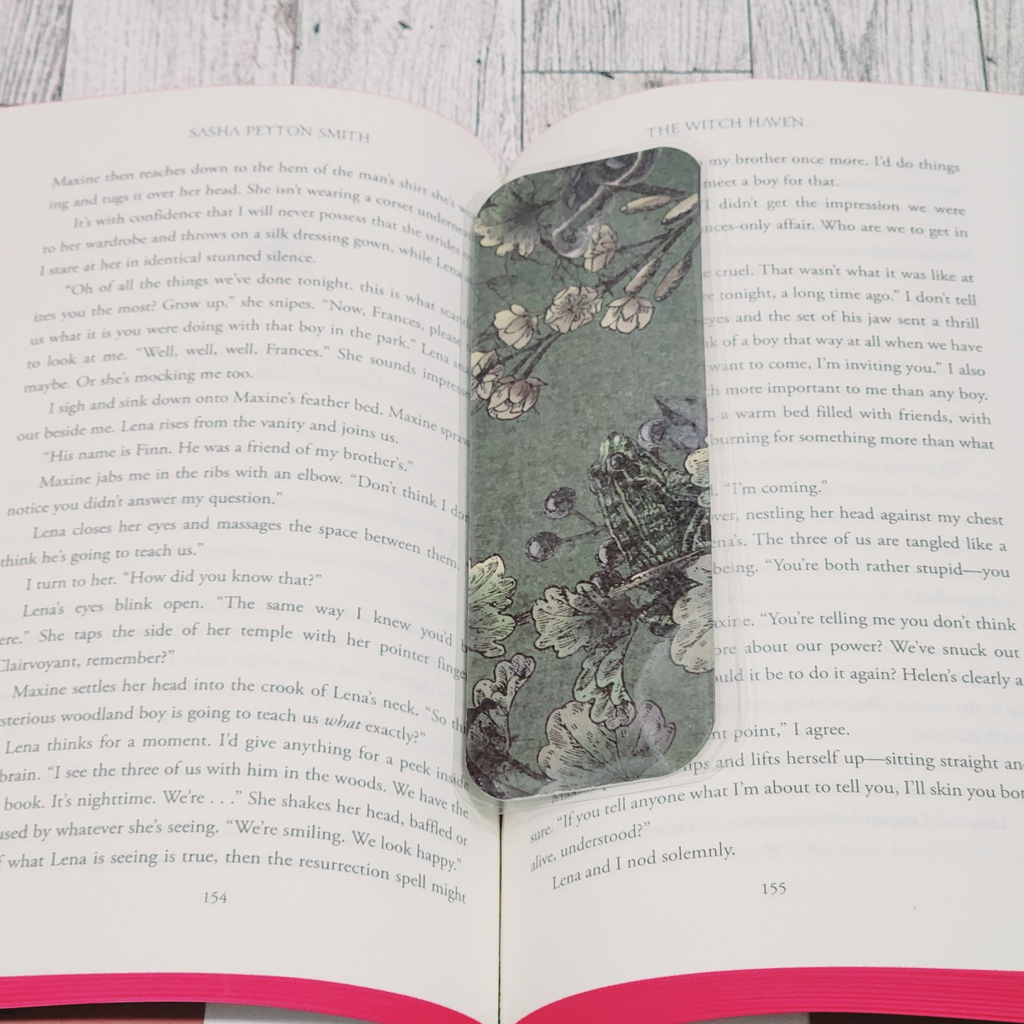 Tan Leaves Bookmark