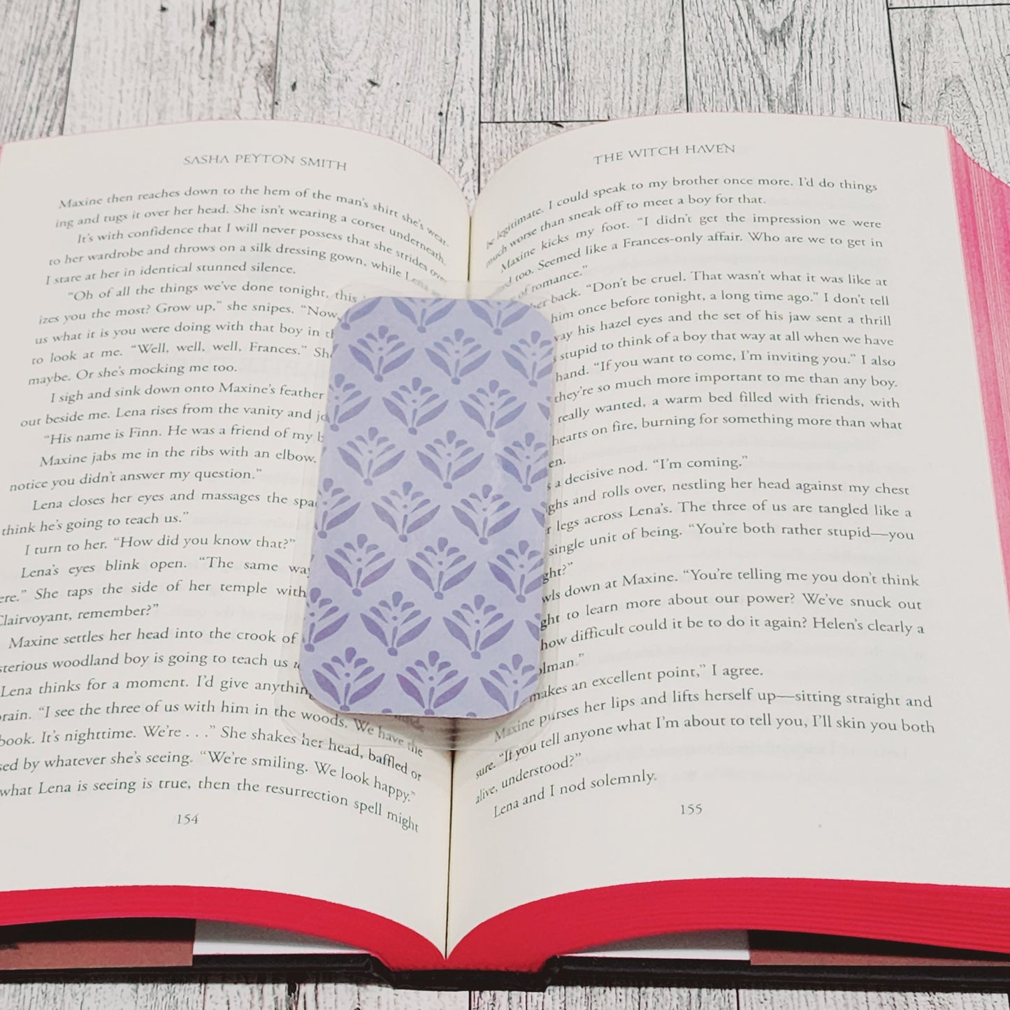 Blush Rose Bookmark *mini*