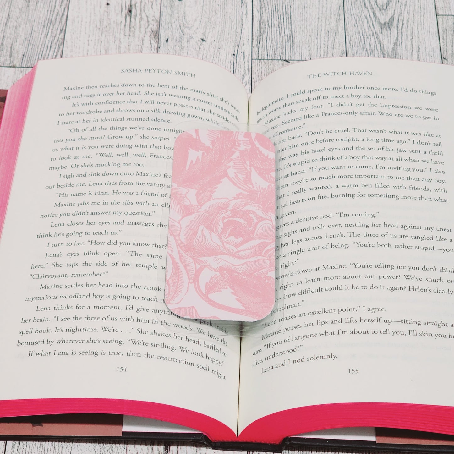Blush Rose Bookmark *mini*
