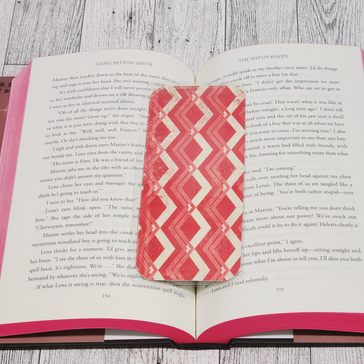 Red Flowers Bookmark