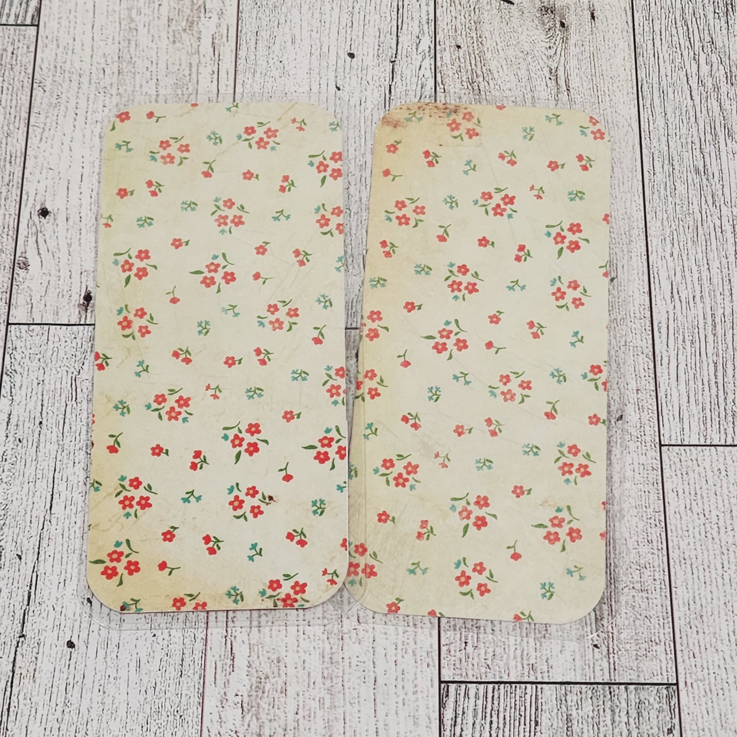 Red Flowers Bookmark
