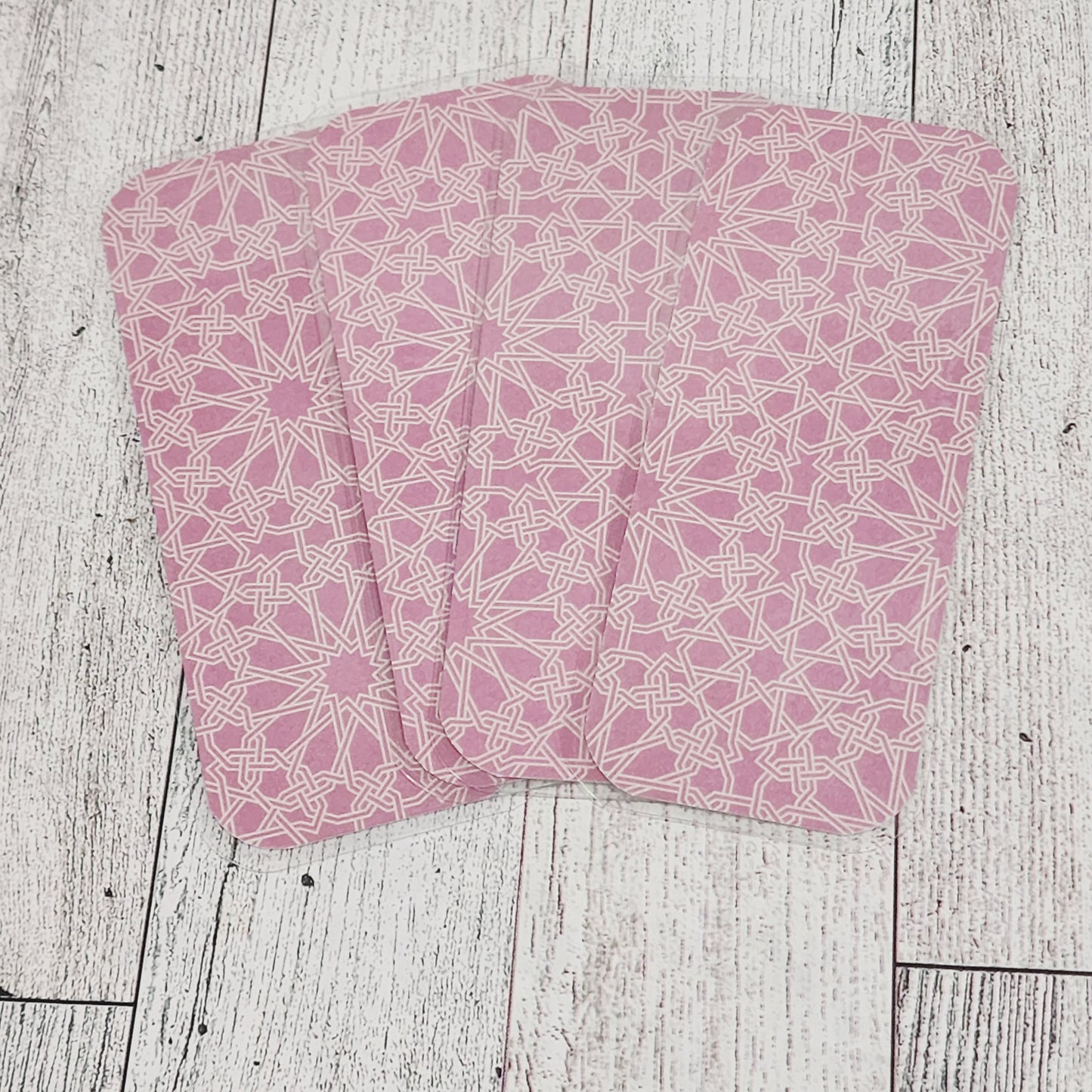 Purple Geo Shape Bookmark