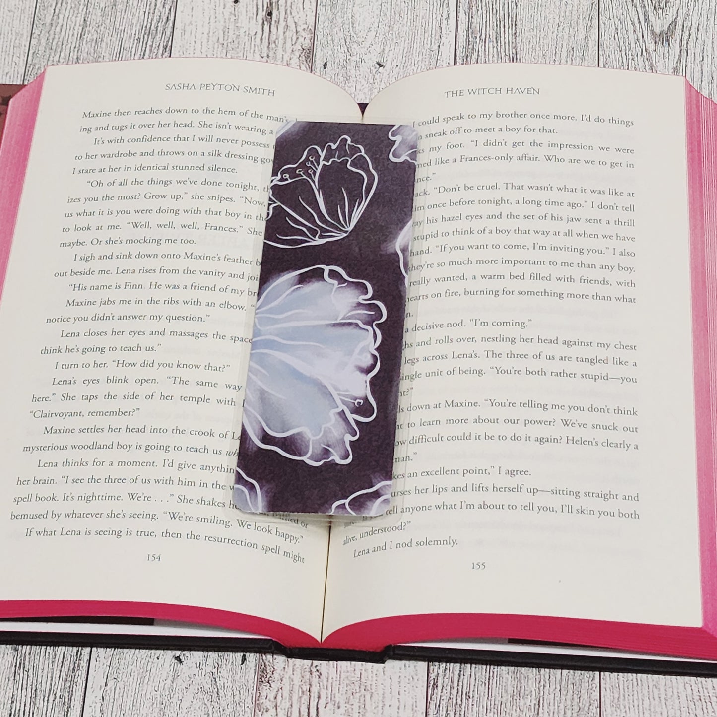 Blue Whisper Rose Bookmark