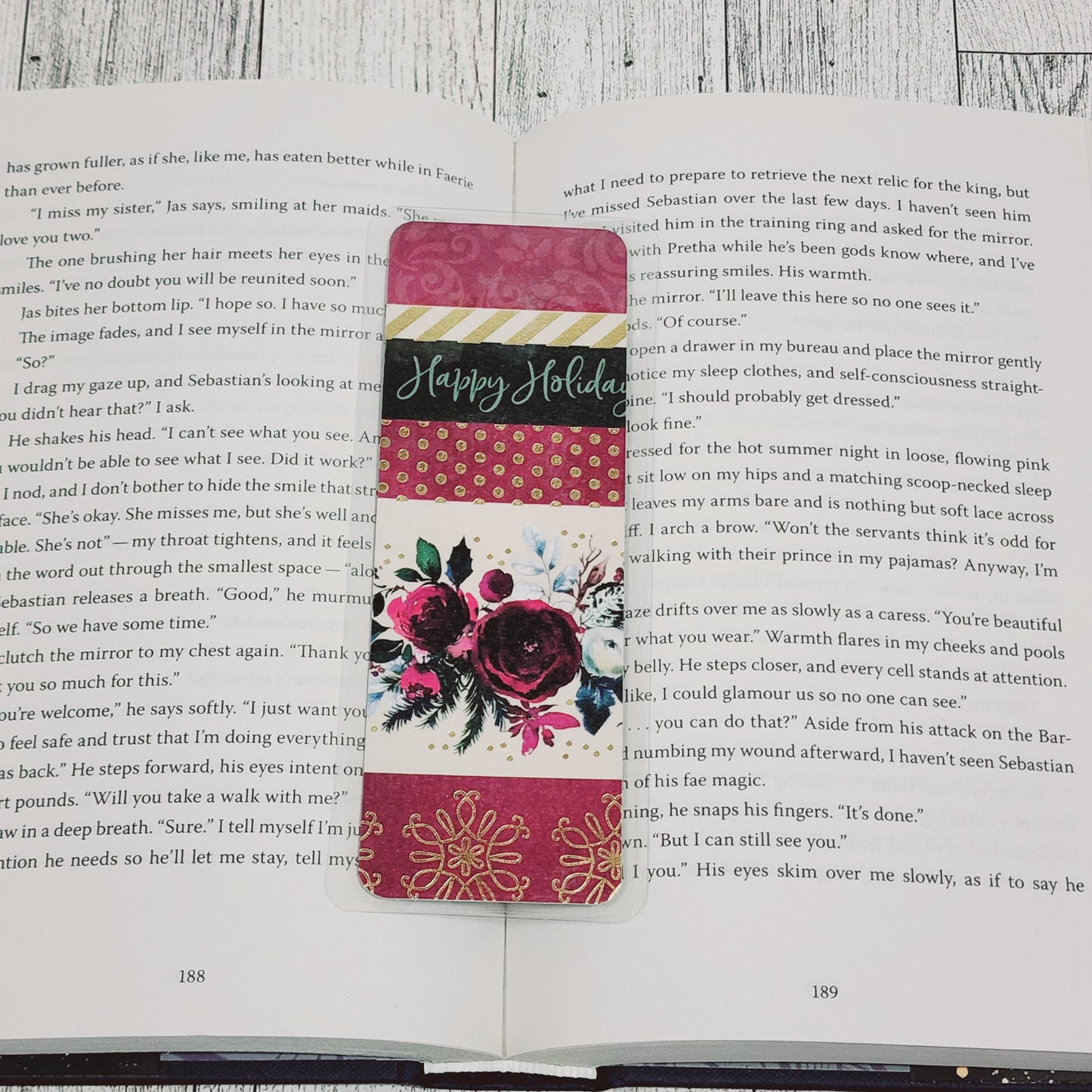 Happy Holidays Bookmark