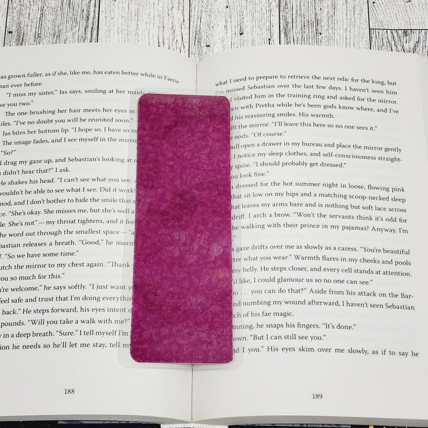 Rose & Berries Bookmark