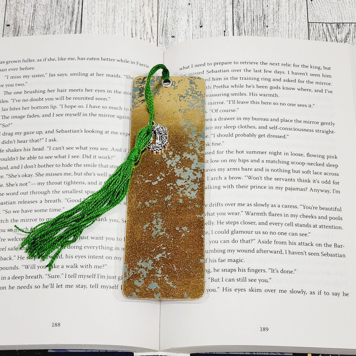 Patina Gold Bookmark
