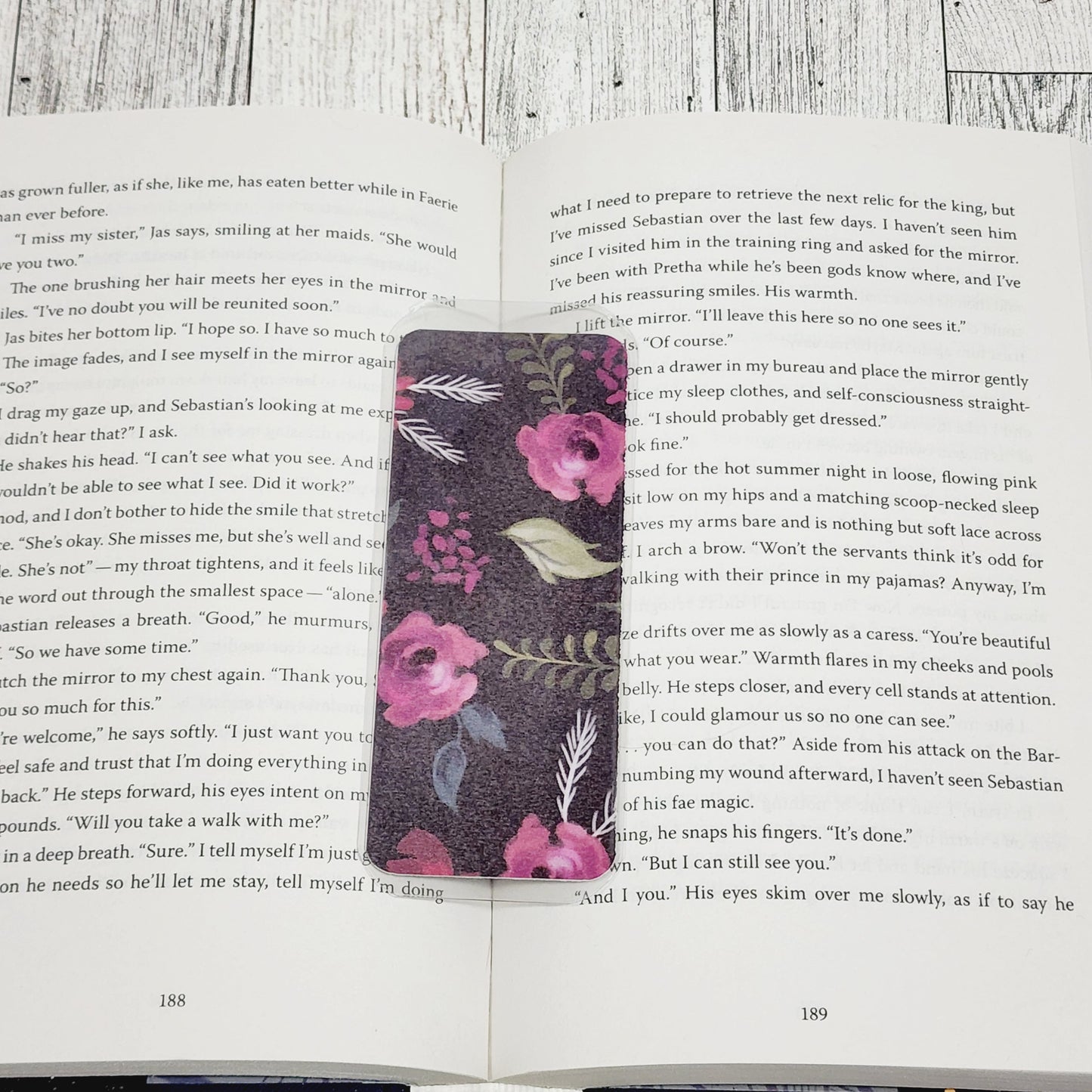 Midnight Script Bookmark *mini*