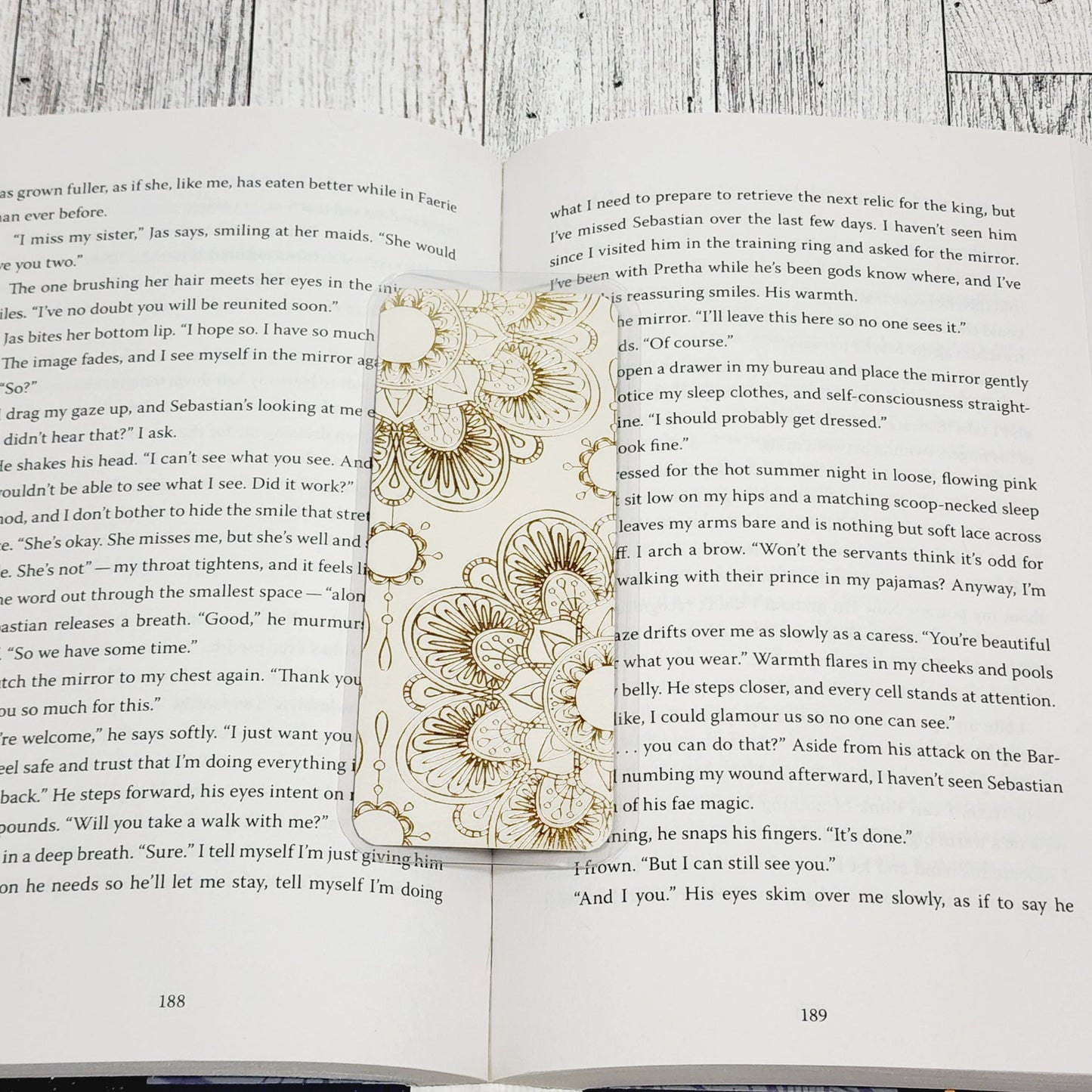 Golden Mandala Bookmark *mini*