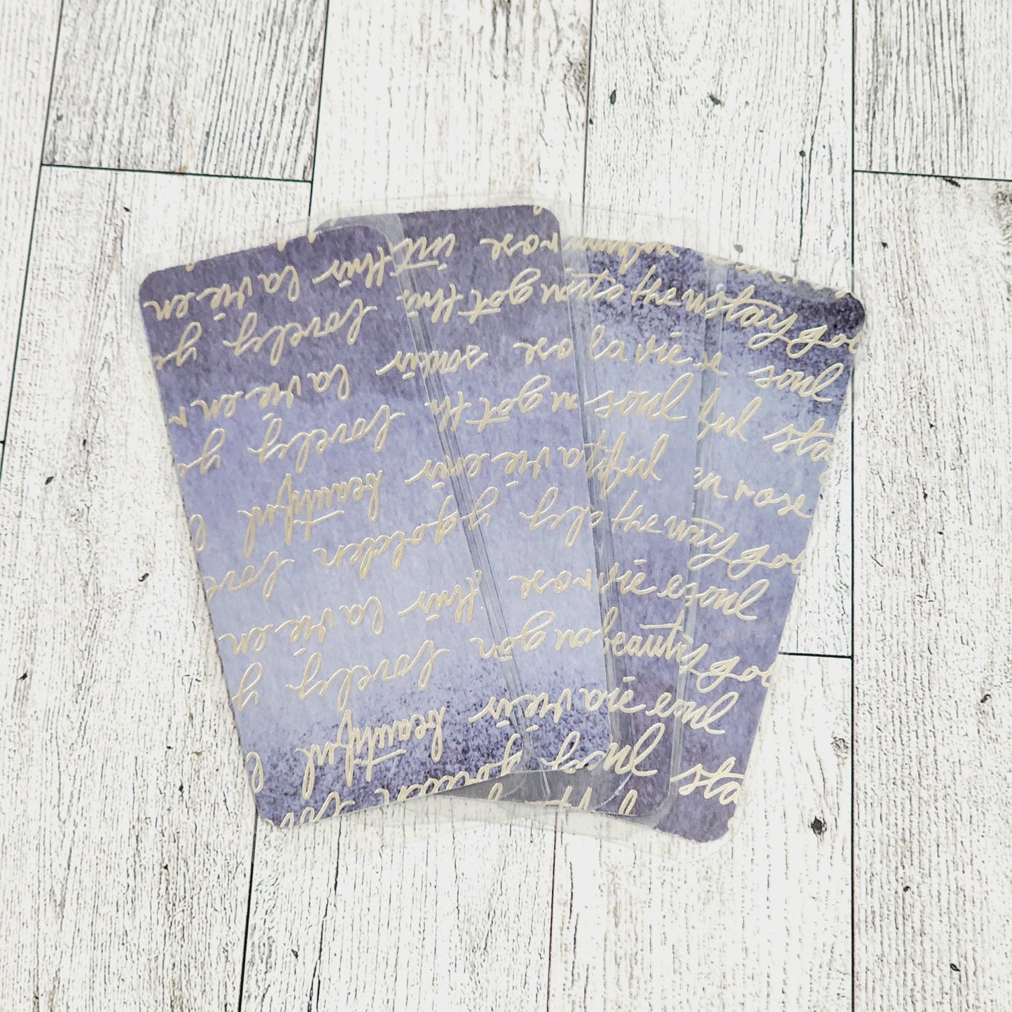 Midnight Script Bookmark *mini*