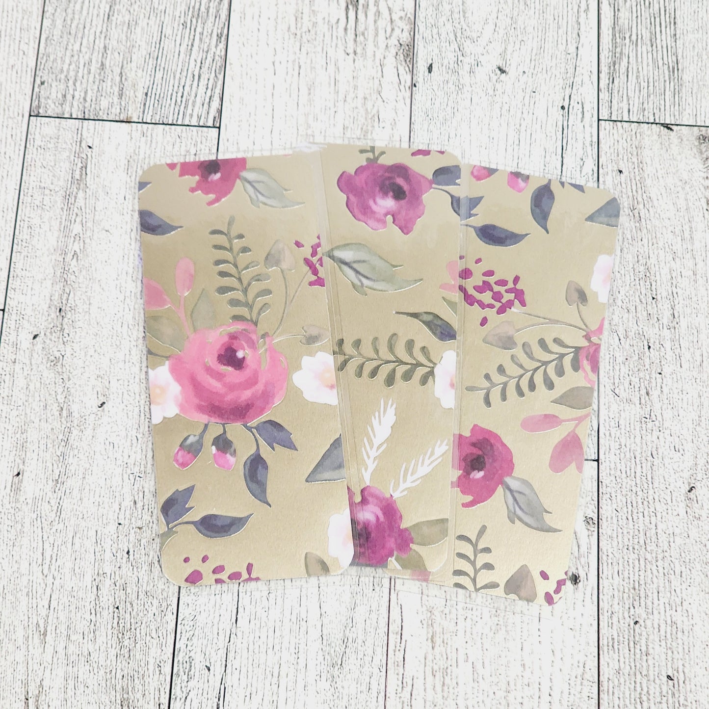Golden Floral Bookmark *mini*