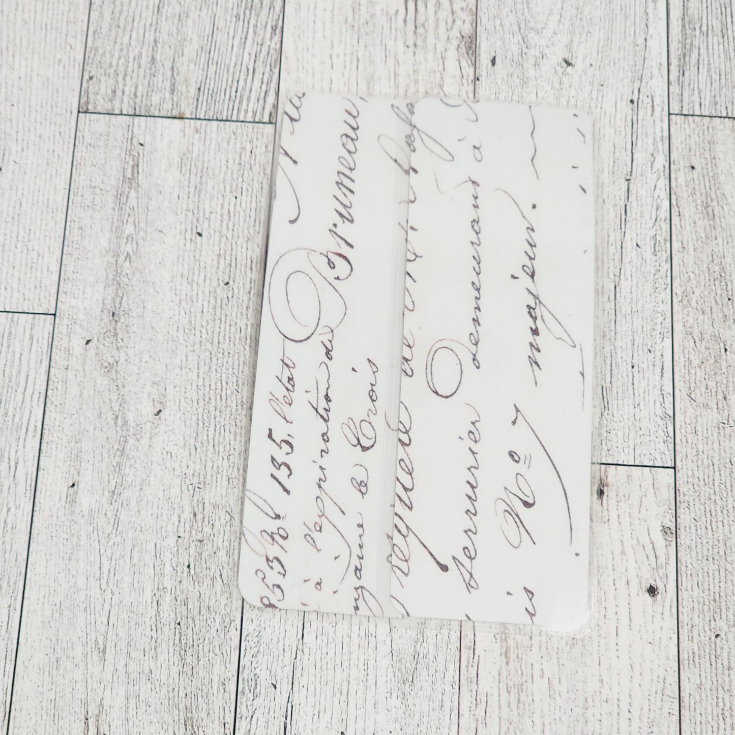 Ruled Script Bookmark