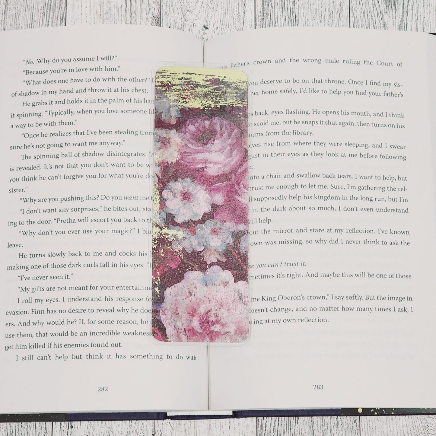 Dusty Rose Bookmark