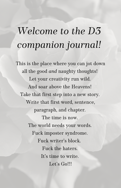 D3 Companion Journal