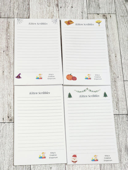 Kitten Scribbler Memopad Mini