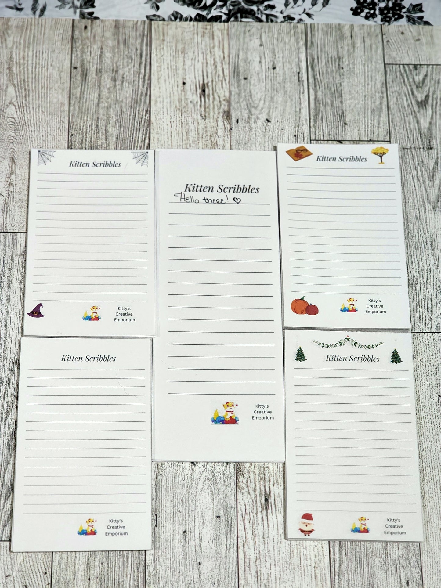 Kitten Scribbler Memopad Mini