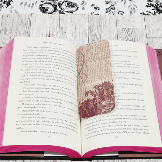 French Script Bookmark