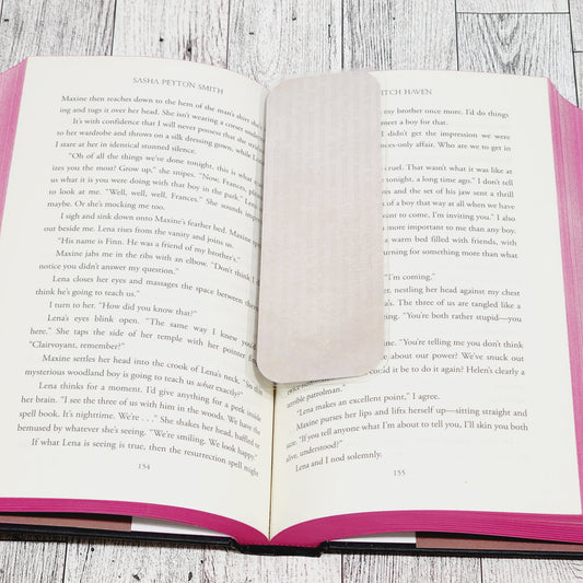 Tan Endearments Bookmark