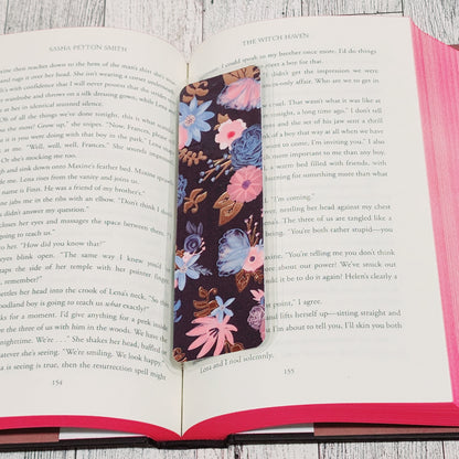 Sweet Blue Garden Bookmark