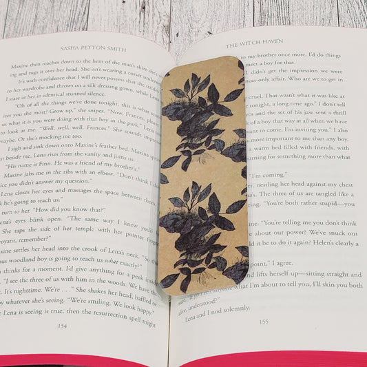 Tan Leaves Bookmark