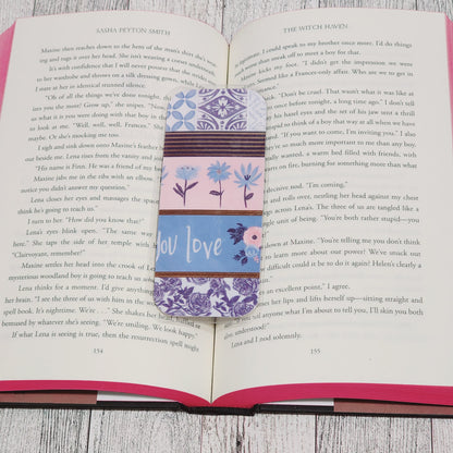 5 Levels of Blue Bookmark *mini*