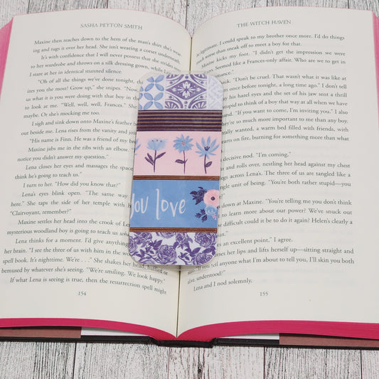 5 Levels of Blue Bookmark *mini*