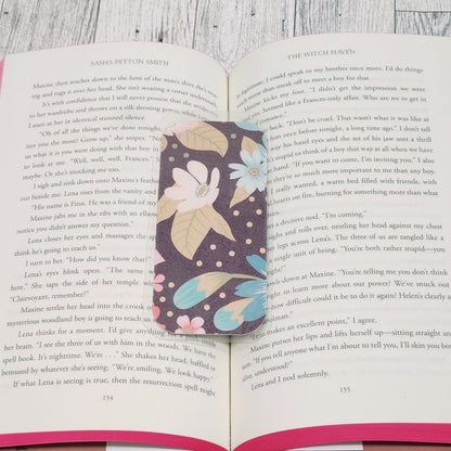 Pink Wild Flowers Bookmark *mini*