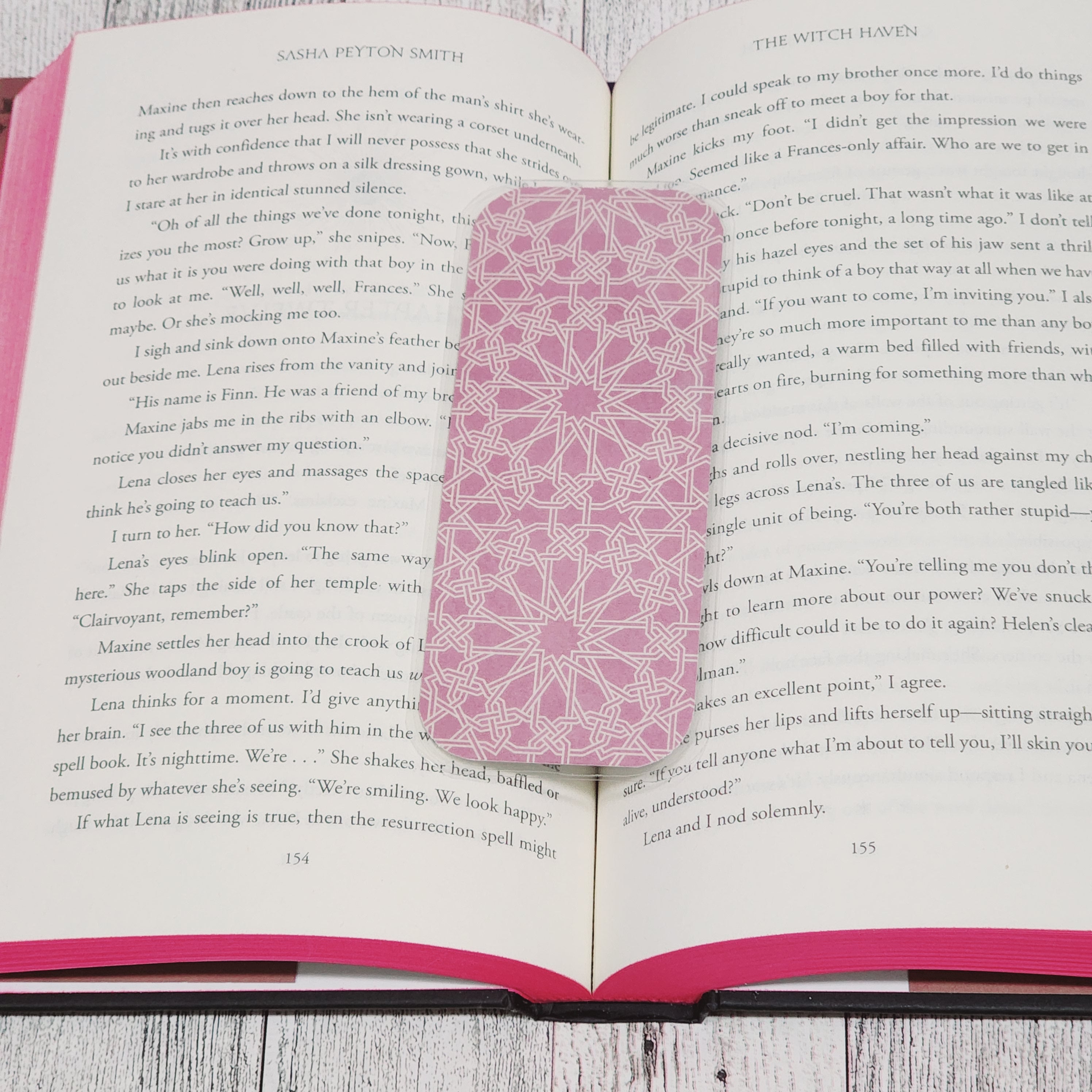 Purple Geo Shape Bookmark – Kitty's Creative Emporium