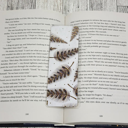 Golden Pine Bookmark